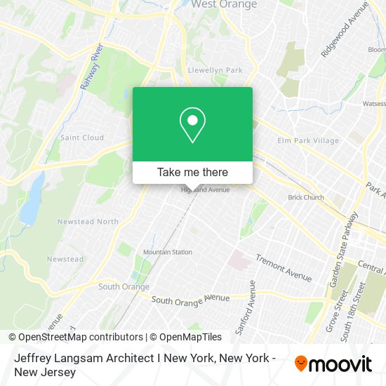 Jeffrey Langsam Architect I New York map