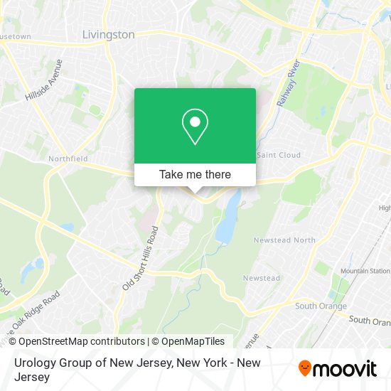 Urology Group of New Jersey map