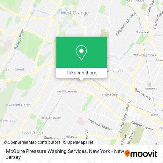 McGuire Pressure Washing Services map