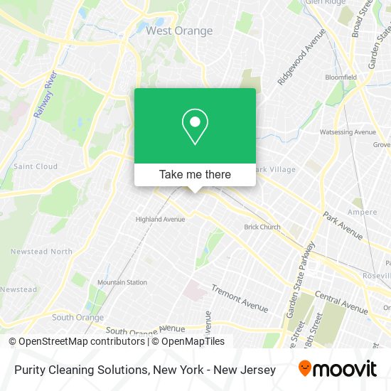 Purity Cleaning Solutions map