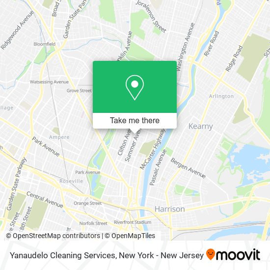 Mapa de Yanaudelo Cleaning Services