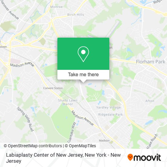 Mapa de Labiaplasty Center of New Jersey