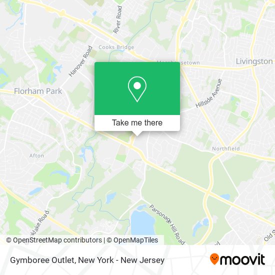 Gymboree Outlet map