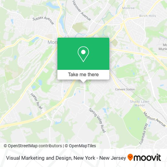 Visual Marketing and Design map