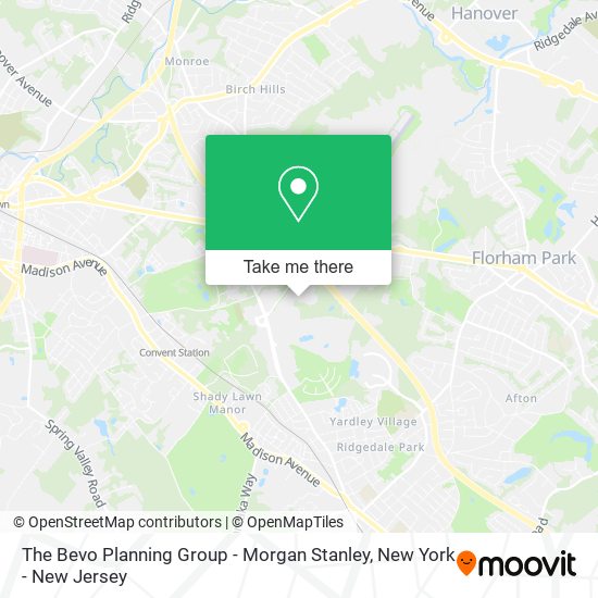 The Bevo Planning Group - Morgan Stanley map