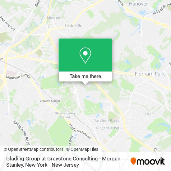 Mapa de Glading Group at Graystone Consulting - Morgan Stanley