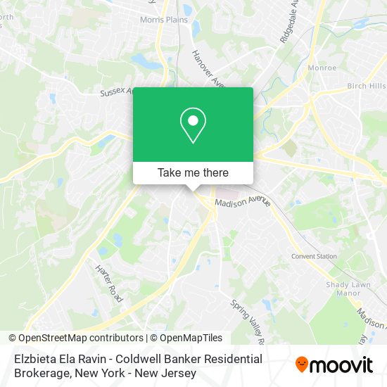 Mapa de Elzbieta Ela Ravin - Coldwell Banker Residential Brokerage