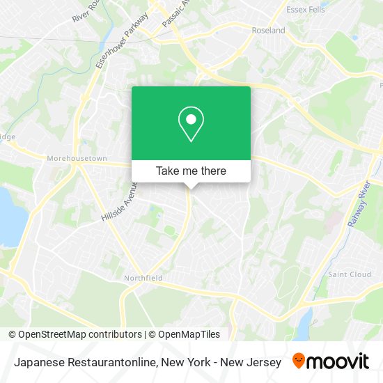 Mapa de Japanese Restaurantonline