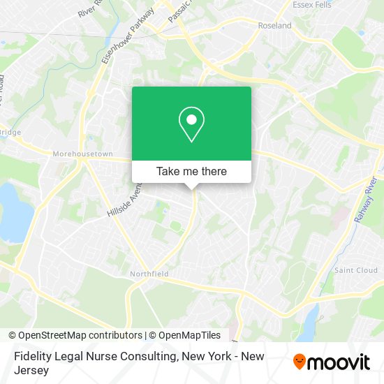 Mapa de Fidelity Legal Nurse Consulting