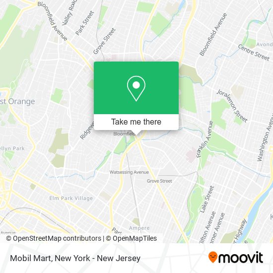 Mobil Mart map