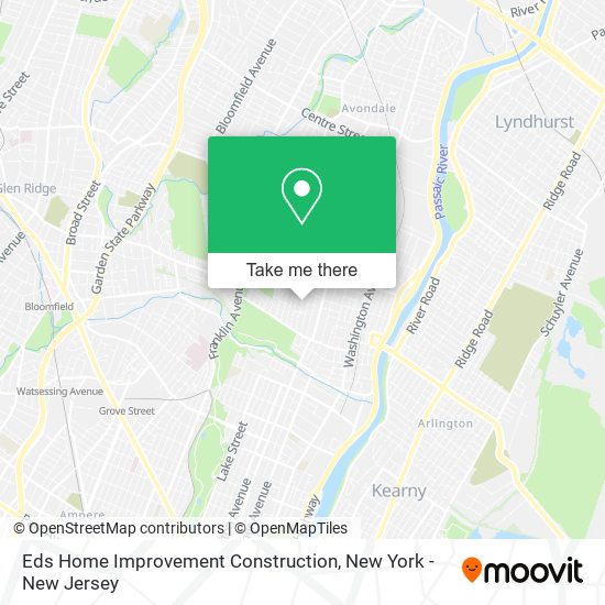 Mapa de Eds Home Improvement Construction