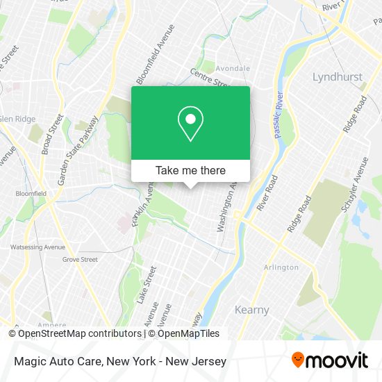 Magic Auto Care map