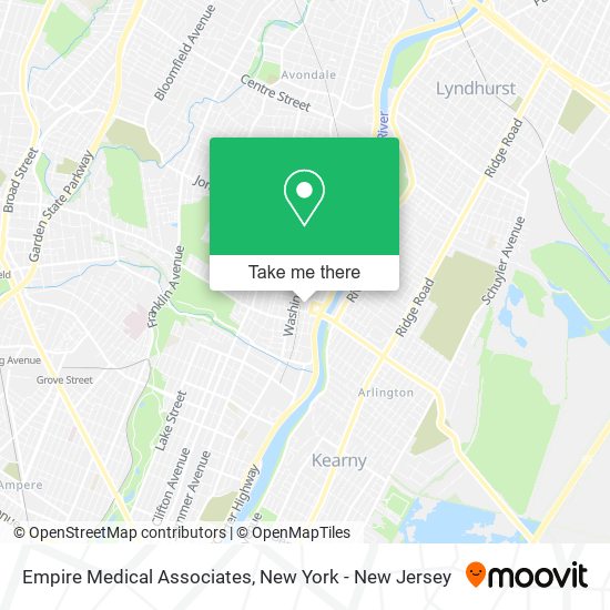 Empire Medical Associates map