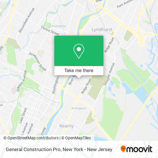 Mapa de General Construction Pro