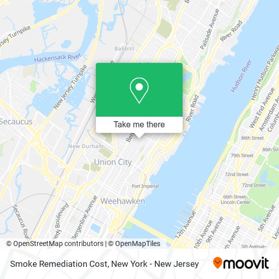 Smoke Remediation Cost map