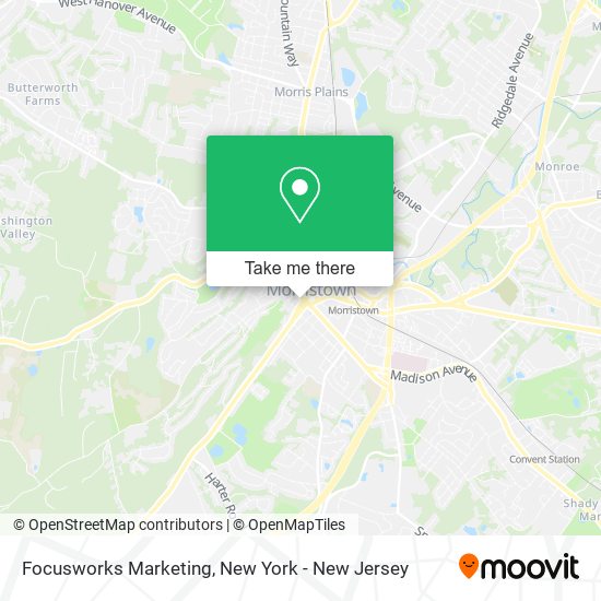 Mapa de Focusworks Marketing