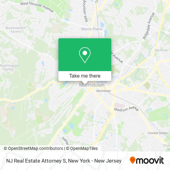 NJ Real Estate Attorney S map