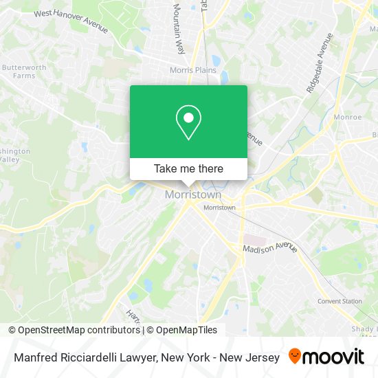 Manfred Ricciardelli Lawyer map