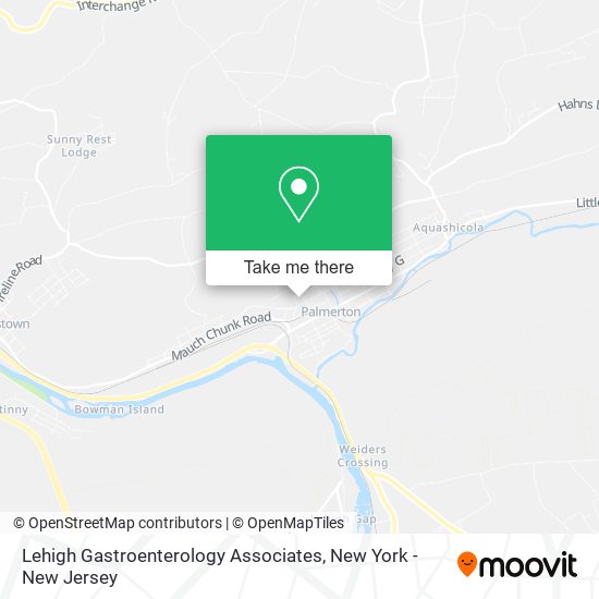 Mapa de Lehigh Gastroenterology Associates