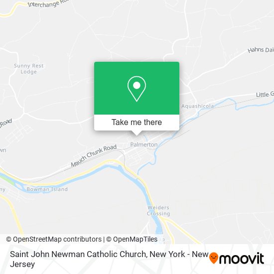 Saint John Newman Catholic Church map