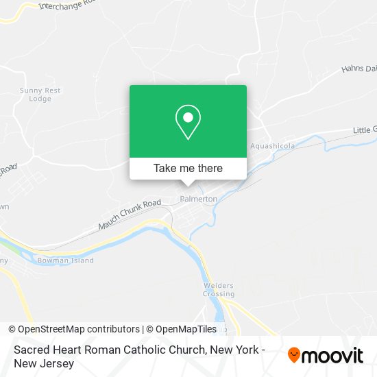 Sacred Heart Roman Catholic Church map