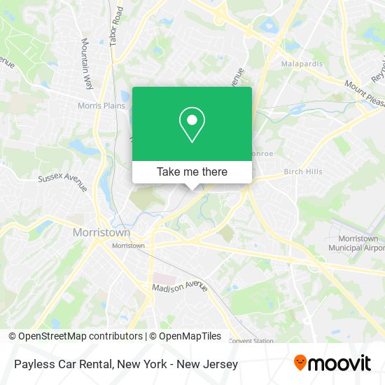 Payless Car Rental map