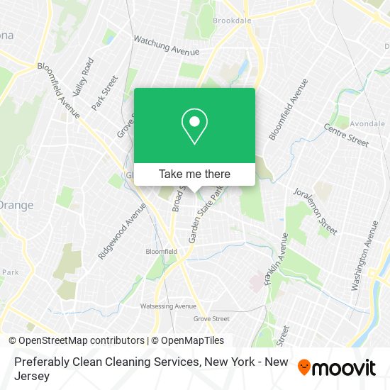 Preferably Clean Cleaning Services map