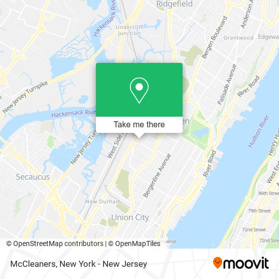 McCleaners map