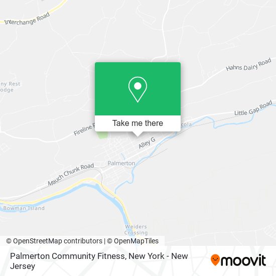 Palmerton Community Fitness map