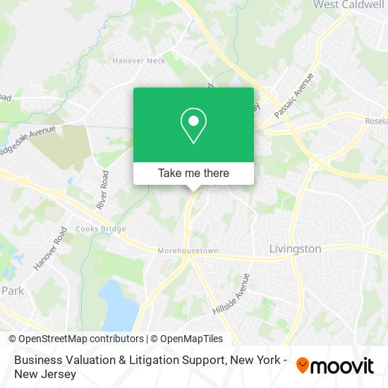 Business Valuation & Litigation Support map