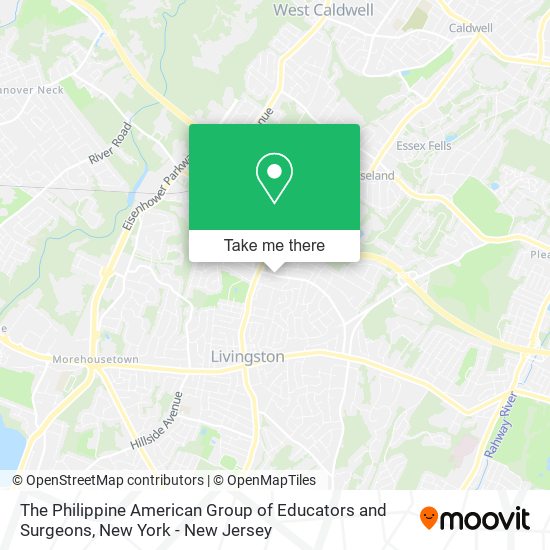 The Philippine American Group of Educators and Surgeons map