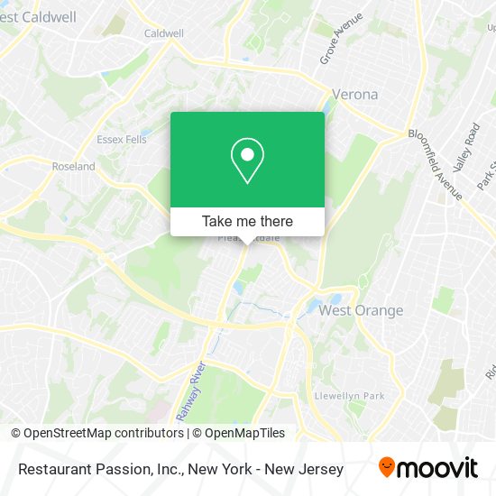 Restaurant Passion, Inc. map