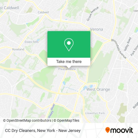 CC Dry Cleaners map