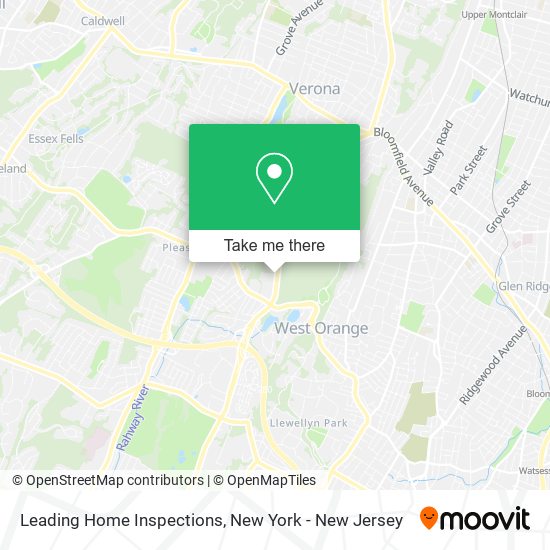 Mapa de Leading Home Inspections