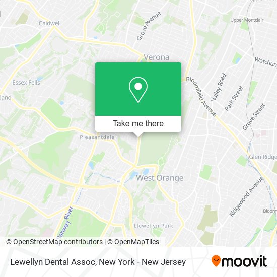 Mapa de Lewellyn Dental Assoc