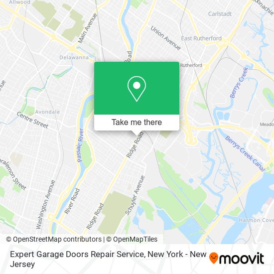 Mapa de Expert Garage Doors Repair Service