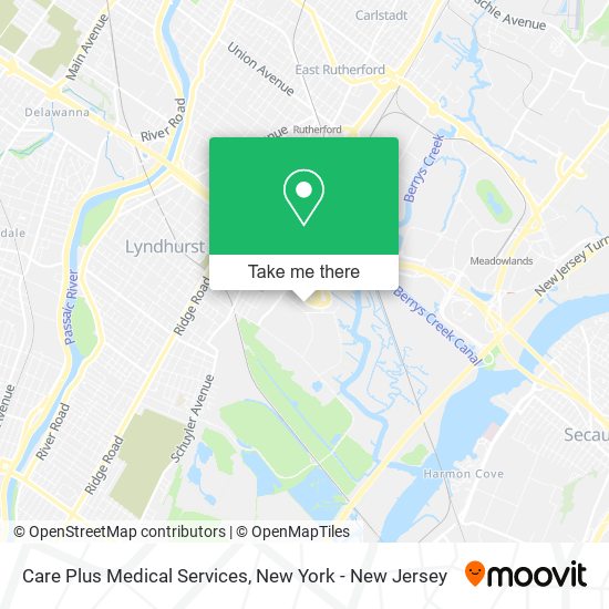 Mapa de Care Plus Medical Services