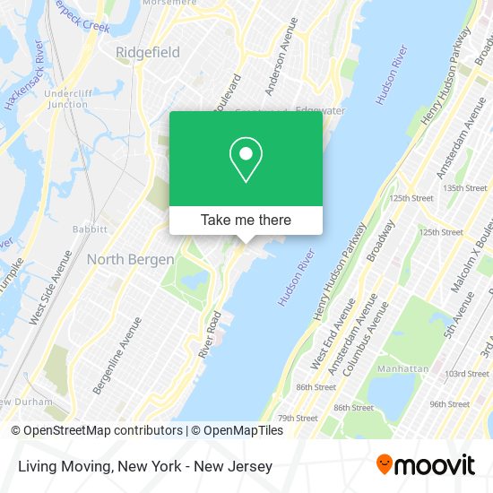 Mapa de Living Moving