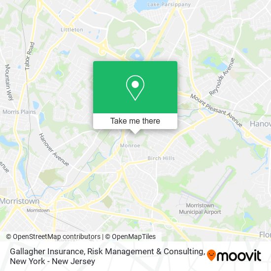 Gallagher Insurance, Risk Management & Consulting map