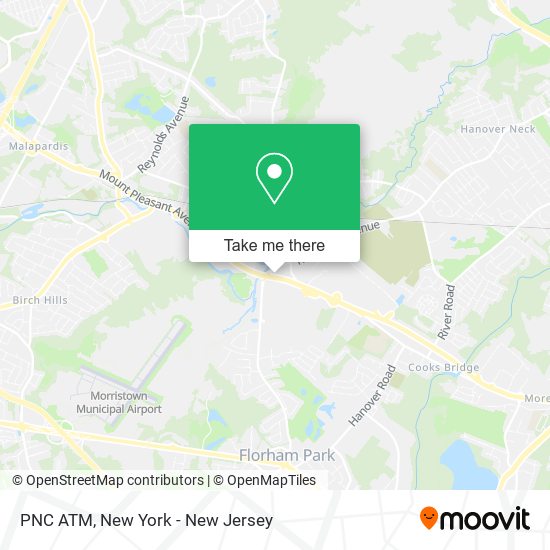 PNC ATM map