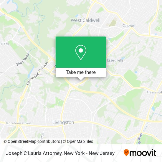 Joseph C Lauria Attorney map