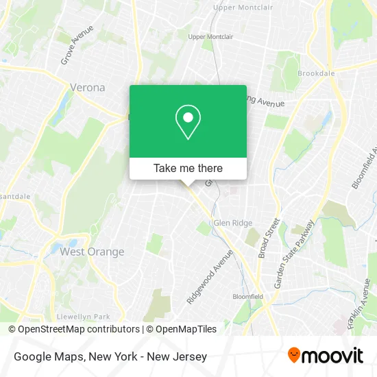 Google Maps map
