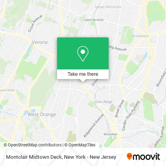 Montclair Midtown Deck map