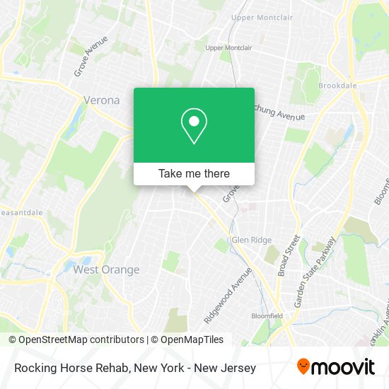 Rocking Horse Rehab map