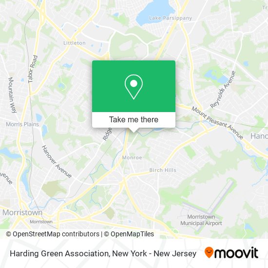 Mapa de Harding Green Association