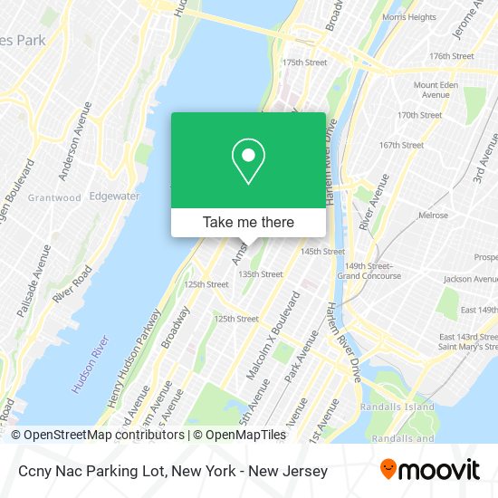 Ccny Nac Parking Lot map