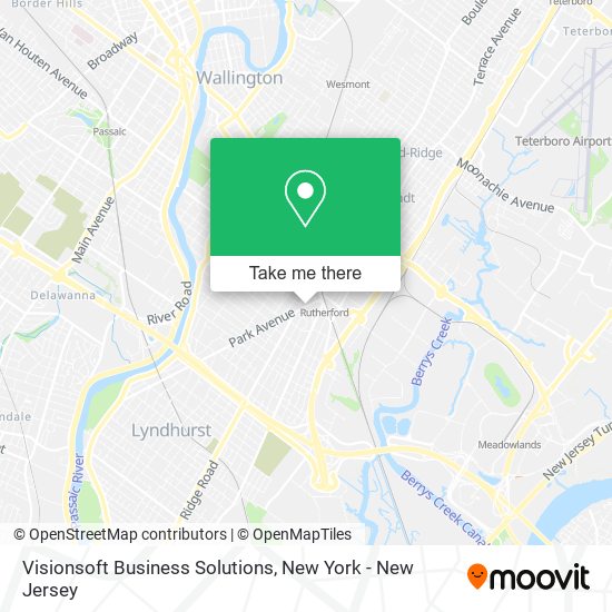Visionsoft Business Solutions map