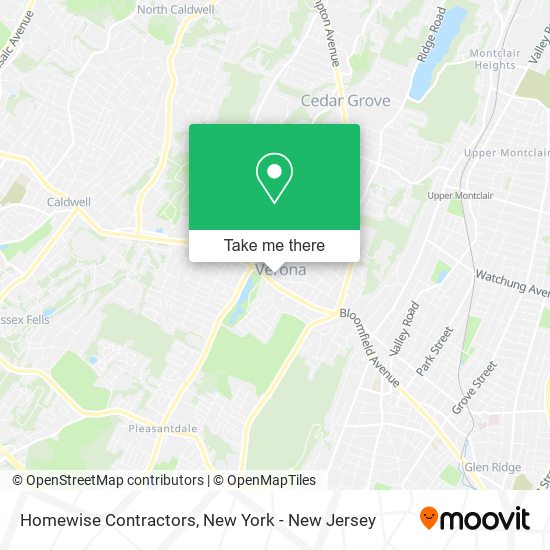 Mapa de Homewise Contractors