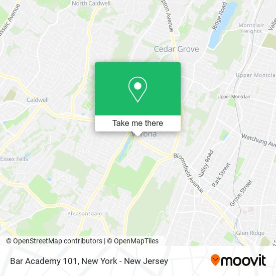 Mapa de Bar Academy 101