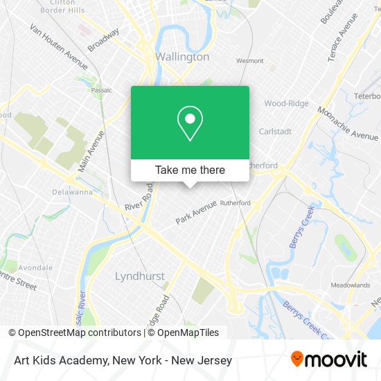 Art Kids Academy map